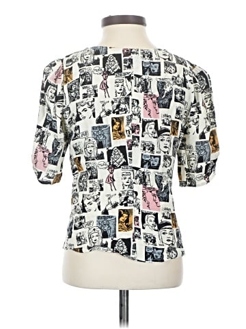 Reformation Short Sleeve Blouse (view 2)
