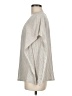 Purejill Silver 3/4 Sleeve Blouse Size M - photo 5