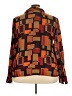 Worthington 100% Polyester Color Block Brown Long Sleeve Blouse Size 22 - photo 2