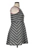 Pinky Chevron-herringbone Gray Casual Dress Size 16 - photo 4