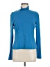St. John Blue Long Sleeve Turtleneck Size M - photo 1