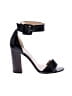 Diane von Furstenberg Black Sandals Size 7 - photo 1
