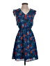 41Hawthorn 100% Polyester Hearts Blue Casual Dress Size XS - photo 1