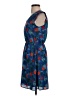 41Hawthorn 100% Polyester Hearts Blue Casual Dress Size XS - photo 5