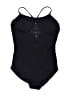 Capezio Solid Black One Piece Swimsuit Size XL (kids) - photo 2