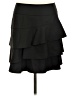 The Limited Solid Black Casual Skirt Size 10 - photo 2