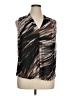 Nine Britton Brown Sleeveless Blouse Size XL - photo 1