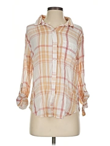 American Eagle Outfitters 3/4 Sleeve Blouse (view 1)