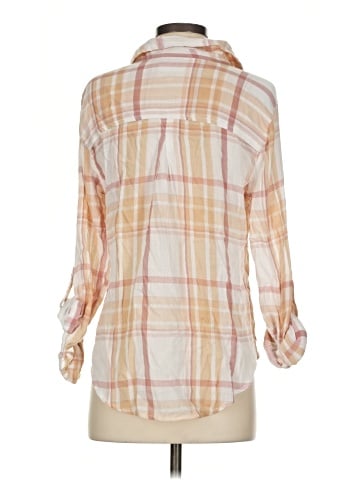 American Eagle Outfitters 3/4 Sleeve Blouse (view 2)