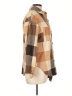 Unbranded Plaid Brown Coat Size L - photo 4