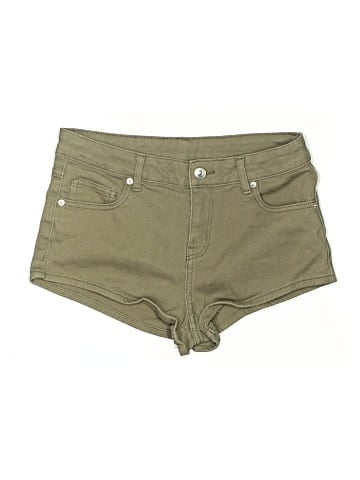 Divided by H&M Khaki Shorts (view 1)