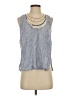 Zara Basic Blue Sleeveless Blouse Size S - photo 1