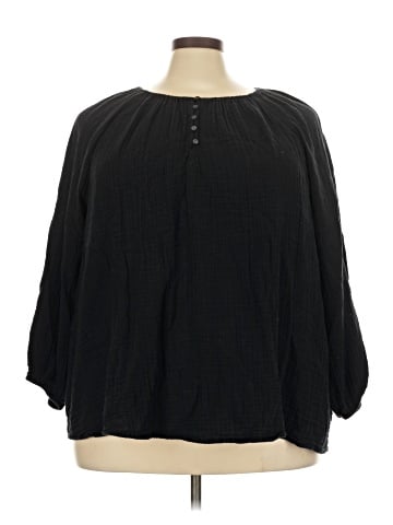 Old Navy 3/4 Sleeve Blouse (view 1)