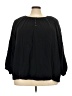 Old Navy Black 3/4 Sleeve Blouse Size 4X - photo 1