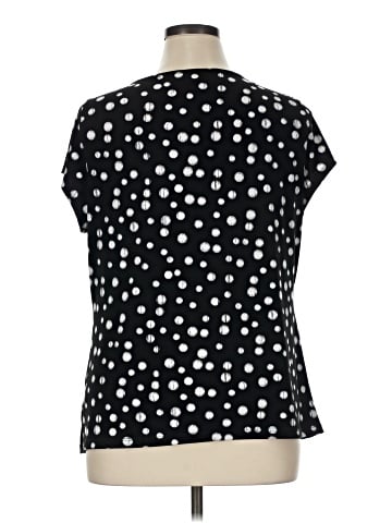 Worthington Short Sleeve Blouse (view 2)