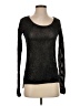 Express Metallic Black Pullover Sweater Size XS - photo 1