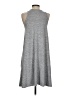 Gap Solid Gray Casual Dress Size S - photo 2
