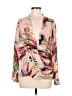 HD in Paris 100% Polyester Tan 3/4 Sleeve Blouse Size 8 - photo 1