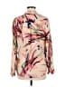 HD in Paris 100% Polyester Tan 3/4 Sleeve Blouse Size 8 - photo 2