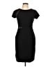 Magaschoni Solid Black Cocktail Dress Size 10 - photo 1