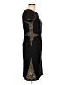 Magaschoni Solid Black Cocktail Dress Size 10 - photo 4