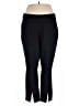 Ava & Viv Solid Black Active Pants Size 1X - photo 1