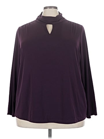 Susan Graver 3/4 Sleeve Top (view 1)