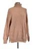 Maurices 100% Polyester Tan Turtleneck Sweater Size L - photo 1