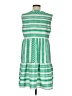 Unbranded 100% Polyester Print Green Casual Dress Size M (estimated) - photo 2