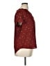 41Hawthorn 100% Polyester Burgundy Short Sleeve Blouse Size XL - photo 4