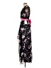 Eliza J 100% Polyester Floral Black Casual Dress Size 4 - photo 5