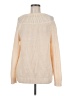 Unbranded 100% Acrylic Ivory Turtleneck Sweater Size M - photo 1