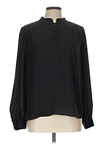 Ann Taylor Long Sleeve Blouse (view 1)