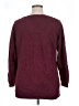 J.Jill 100% Cotton Burgundy Pullover Sweater Size XL - photo 2