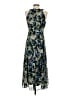 Tommy Hilfiger 100% Polyester Floral Blue Cocktail Dress Size 4 - photo 2