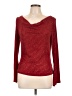 Xscape Red Long Sleeve Top Size L - photo 1