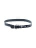 Halogen 100% Leather Silver Leather Belt Size XXS - photo 1