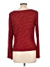 Xscape Red Long Sleeve Top Size L - photo 2