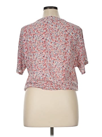 Cynthia Rowley TJX Short Sleeve Blouse (view 2)