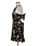 Forever 21 Floral Black Casual Dress Size M - photo 5