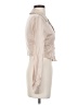 Sans Souci Tan Ivory Long Sleeve Blouse Size S - photo 4