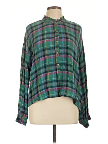 Pilcro Long Sleeve Blouse (view 1)