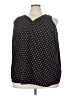 Lane Bryant Outlet 100% Polyester Polka Dots Black Sleeveless Blouse Size 22 - photo 1