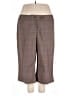 Lane Bryant Plaid Brown Casual Pants Size 26 - photo 1