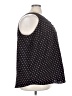 Lane Bryant Outlet 100% Polyester Polka Dots Black Sleeveless Blouse Size 22 - photo 4