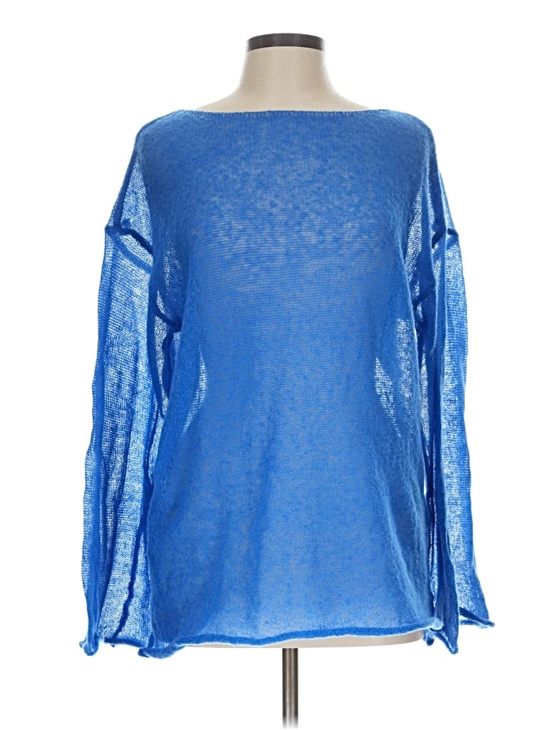 Pre-owned Unbranded Pullover Sweater In Blue