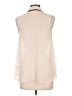 Chloe K 100% Polyester Ivory Sleeveless Blouse Size L - photo 2