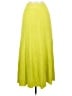 Zara 100% Polyester Yellow Casual Skirt Size S - photo 1