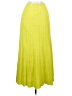 Zara 100% Polyester Yellow Casual Skirt Size S - photo 2