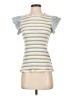 THML Ivory Short Sleeve Top Size S - photo 1